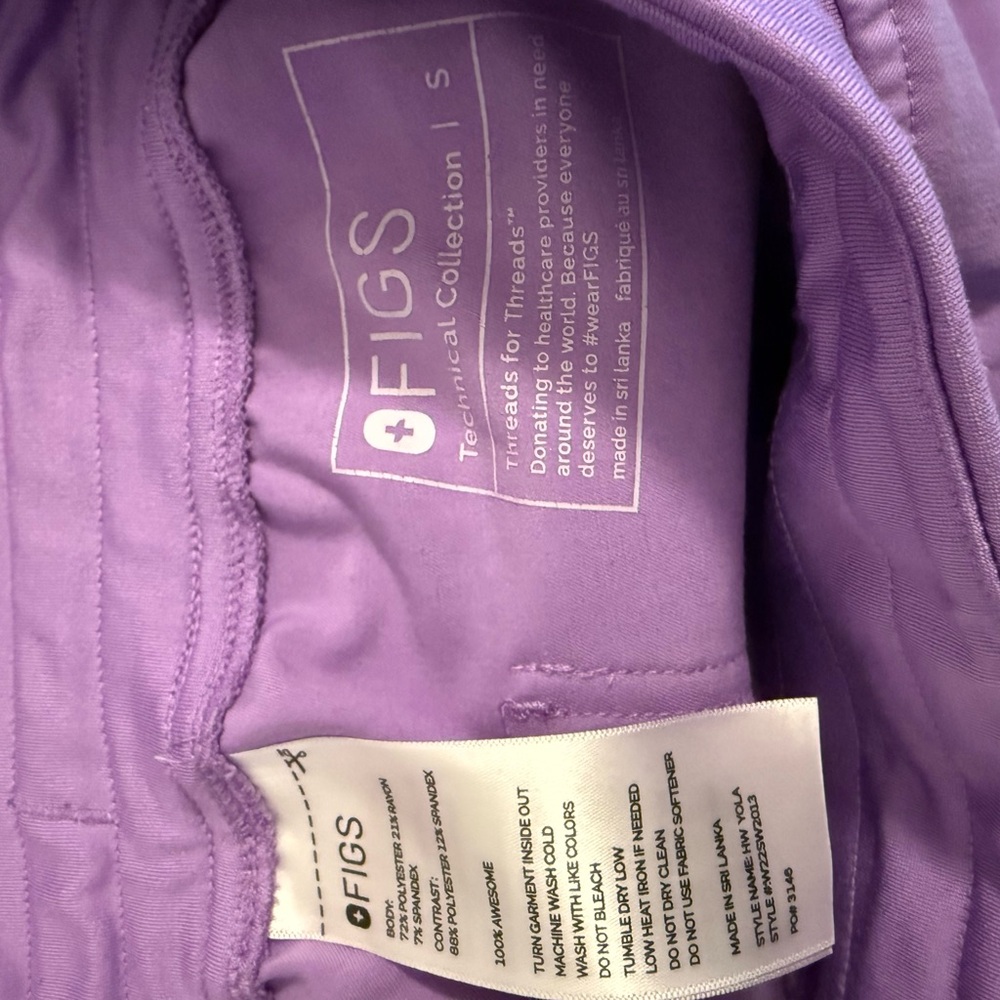 Figs Yola Scrub Pants in Dawn - Picture 3 of 3